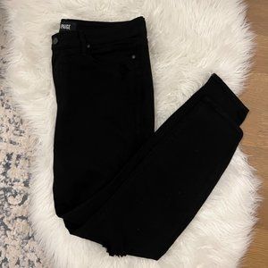 GUC PAIGE Distressed High Waist Skinny Jeans Sz 33